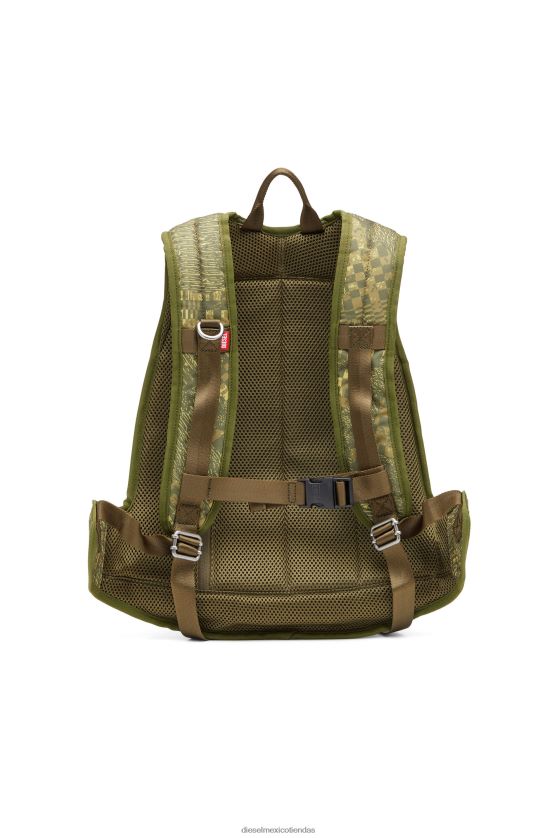Diesel mochila 1dr-pod hombres 4P44F494 accesorio verde militar