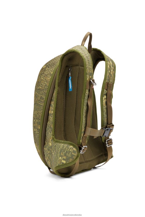 Diesel mochila 1dr-pod hombres 4P44F494 accesorio verde militar