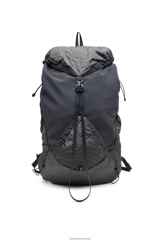 Diesel mochila drapeada x hombres 4P44F500 accesorio negro