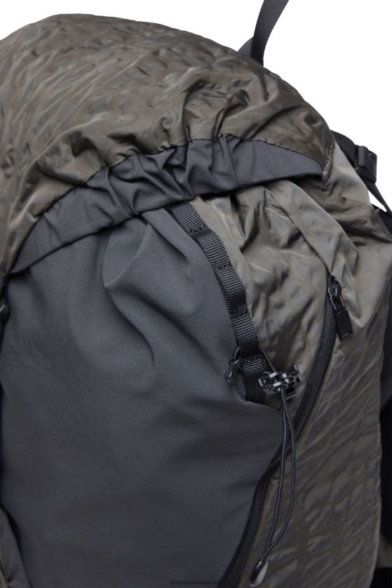 Diesel mochila drapeada x hombres 4P44F500 accesorio negro