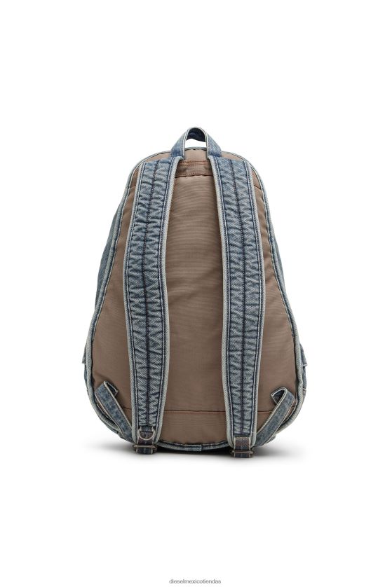 Diesel mochila rave x hombres 4P44F498 accesorio azul