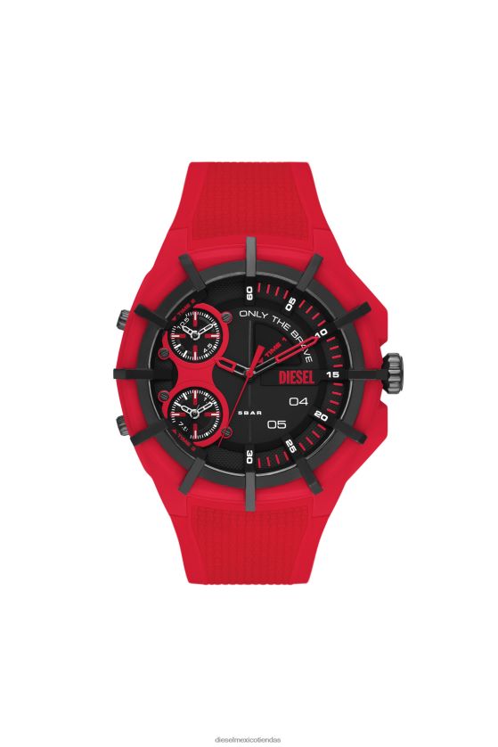 Diesel dz1989 hombres 4P44F650 accesorio rojo