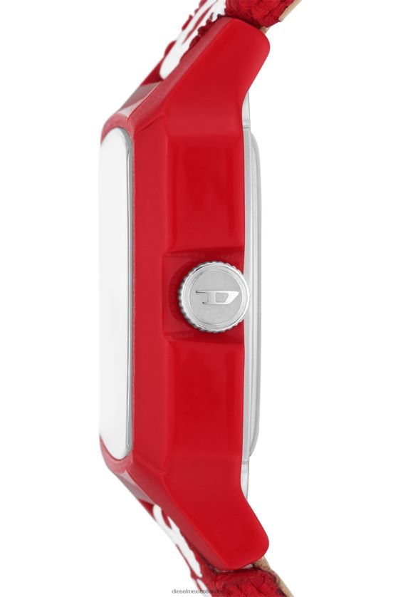 Diesel dz2168 hombres 4P44F635 accesorio rojo blanco