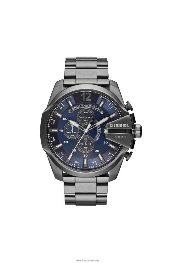 Diesel dz4329 megajefe hombres 4P44F686 accesorio plata