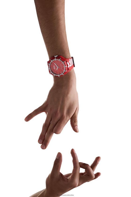 Diesel dz4621 hombres 4P44F636 accesorio rojo blanco