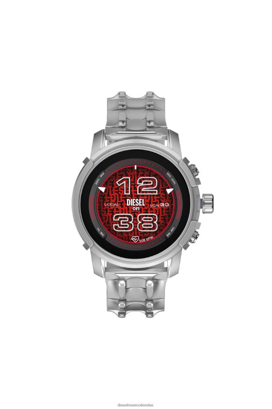 Diesel dzt2040 hombres 4P44F675 accesorio plata