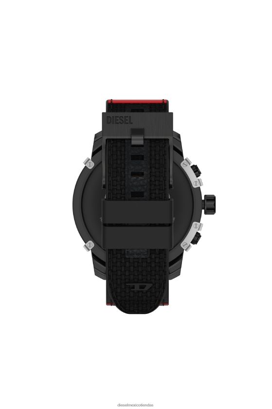 Diesel dzt2041 hombres 4P44F666 accesorio negro/rojo