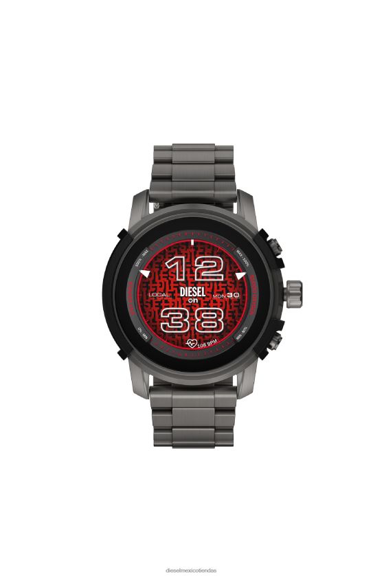 Diesel dzt2042 hombres 4P44F628 accesorio gris oscuro