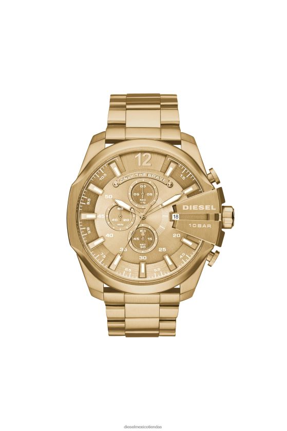Diesel mega jefe dz4360 hombres 4P44F641 accesorio oro