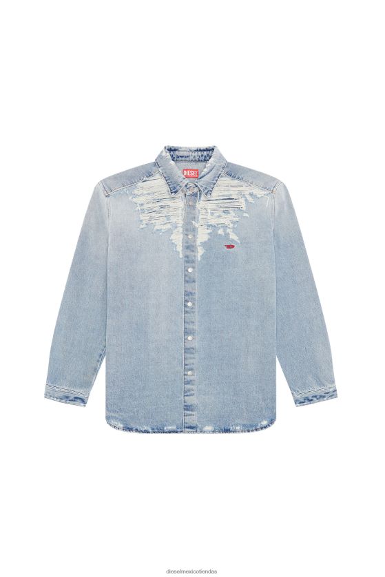 Diesel d-simplemente-sobre-fsb hombres 4P44F334 vestir azul claro