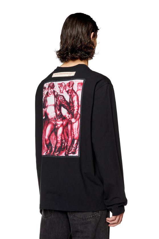 Diesel pr-t-grúa-ls hombres 4P44F252 vestir negro