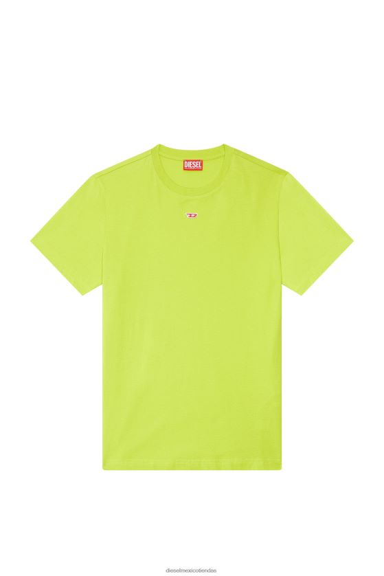 Diesel t-diegor-d hombres 4P44F197 vestir verde fluorescente