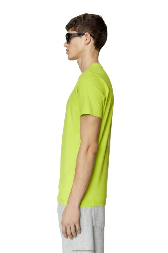 Diesel t-diegor-d hombres 4P44F197 vestir verde fluorescente