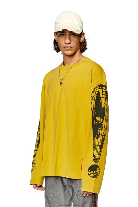 Diesel t-grúa-ls-l3 hombres 4P44F269 vestir amarillo