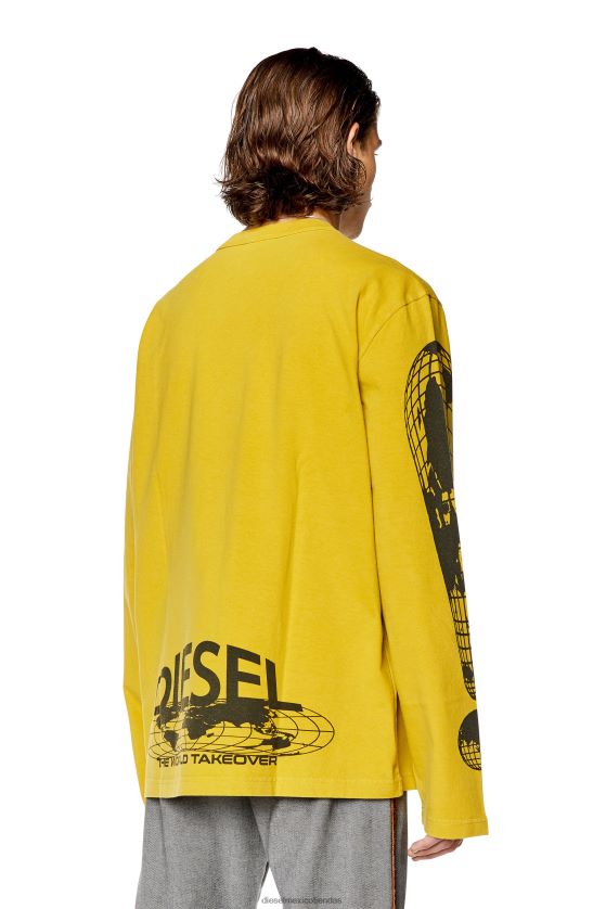 Diesel t-grúa-ls-l3 hombres 4P44F269 vestir amarillo