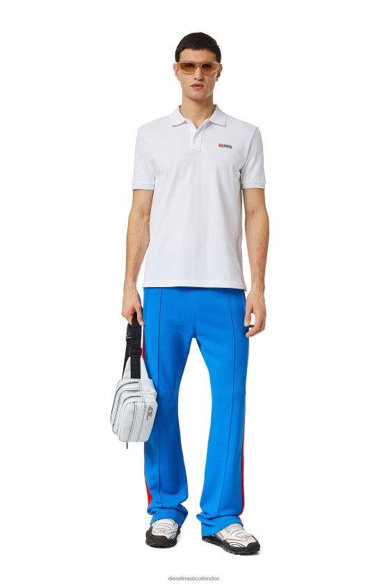 Diesel t-smith-div hombres 4P44F213 vestir blanco