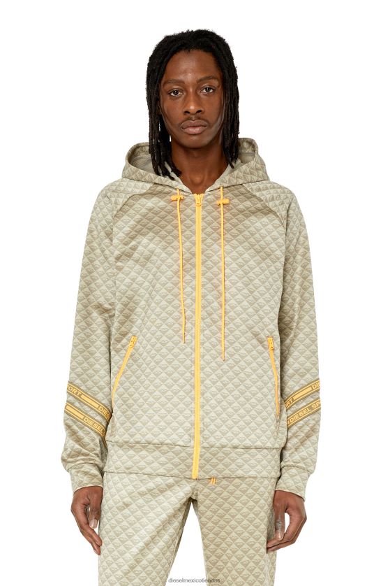 Diesel amst-corban-ht29 hombres 4P44F44 vestir verde militar