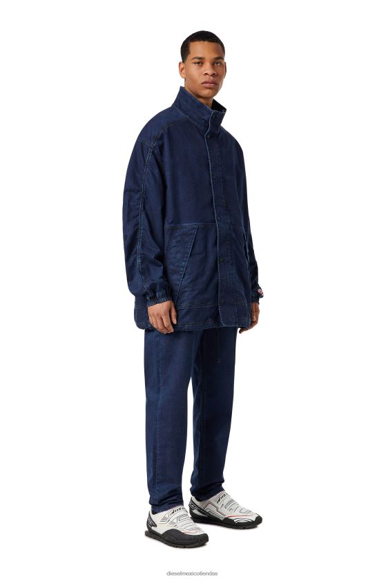 Diesel cortavientos d-rodney joggjeans hombres 4P44F37 vestir azul oscuro