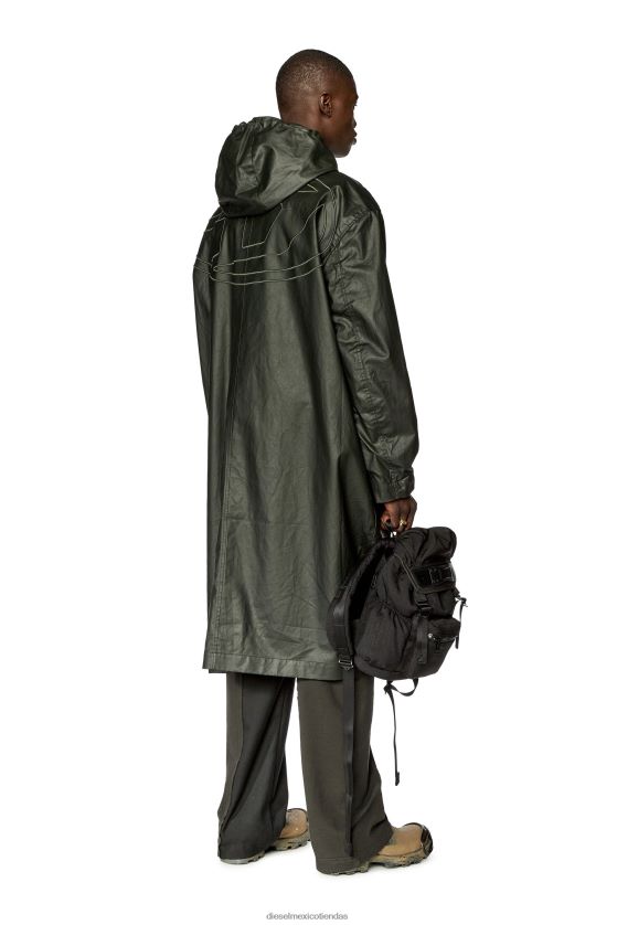 Diesel j-abrigo hombres 4P44F30 vestir negro