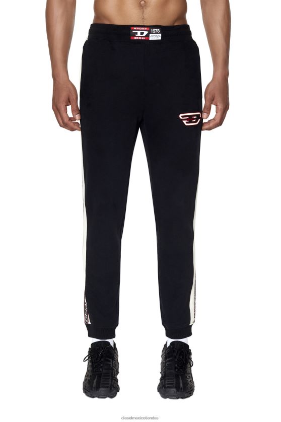 Diesel amsb-bounss-ht02 hombres 4P44F366 vestir negro