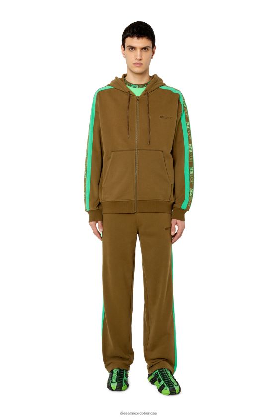 Diesel amsb-jager-ht33 hombres 4P44F392 vestir verde militar