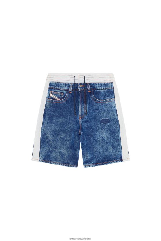 Diesel d-byxo hombres 4P44F413 vestir azul medio