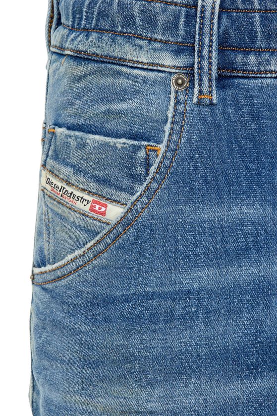 Diesel d-krooshort-z-t hombres 4P44F377 vestir azul medio