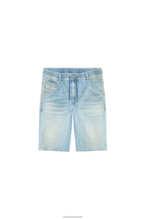Diesel d-krooshort-z-t hombres 4P44F389 vestir azul claro