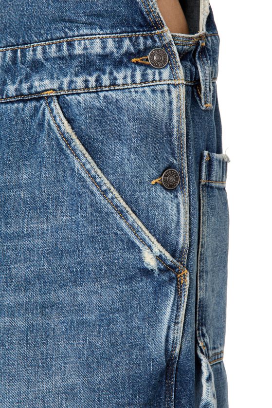 Diesel d-salto-trabajo hombres 4P44F401 vestir azul medio