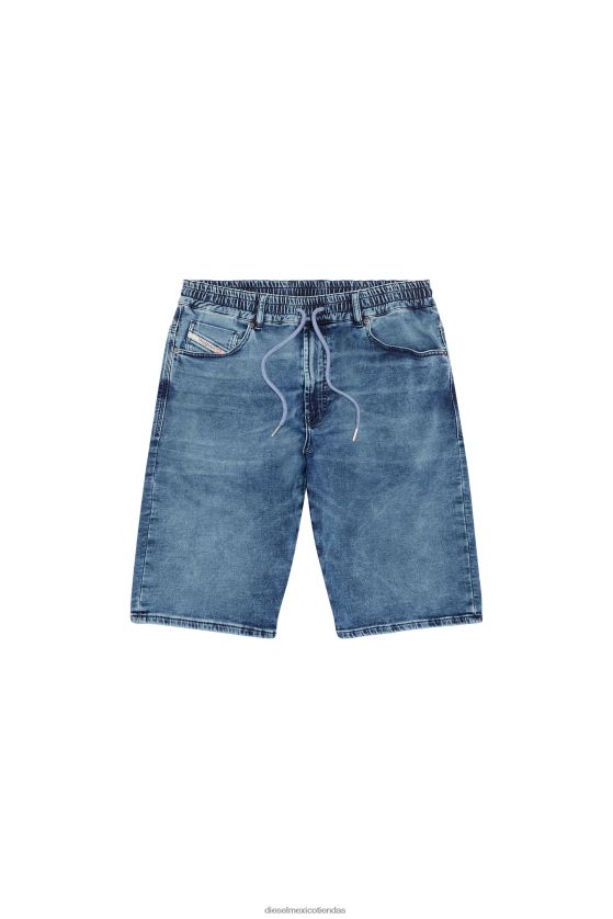 Diesel jogg corto d-krooley hombres 4P44F354 vestir azul medio