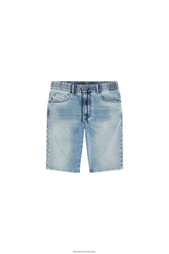 Diesel jogg corto d-krooley hombres 4P44F376 vestir azul medio