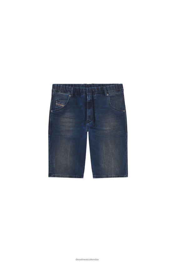 Diesel joggjeans d-krooshort hombres 4P44F422 vestir azul oscuro