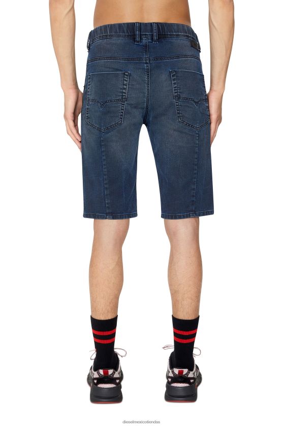 Diesel joggjeans d-krooshort hombres 4P44F422 vestir azul oscuro