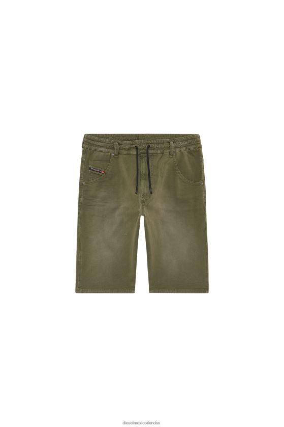 Diesel joggjeans d-krooshort-z hombres 4P44F370 vestir verde