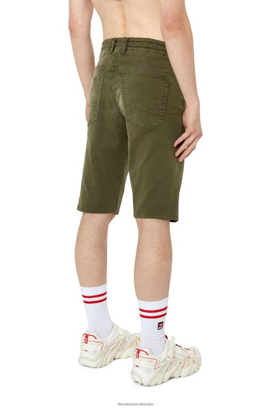 Diesel joggjeans d-krooshort-z hombres 4P44F370 vestir verde