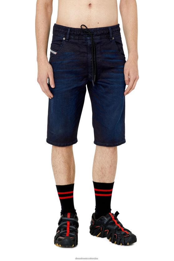 Diesel joggjeans d-krooshort-z hombres 4P44F393 vestir azul oscuro