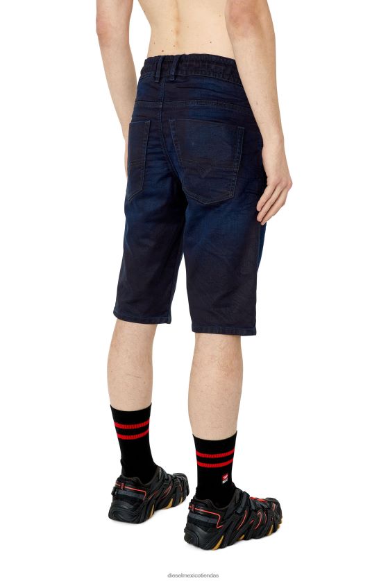 Diesel joggjeans d-krooshort-z hombres 4P44F393 vestir azul oscuro