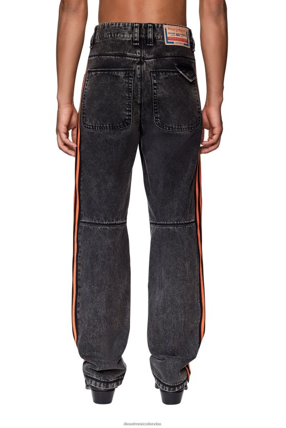 Diesel p-arbus hombres 4P44F338 vestir negro