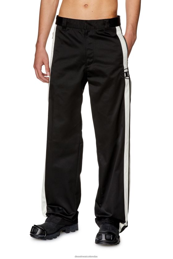 Diesel p-beck hombres 4P44F360 vestir blanco negro