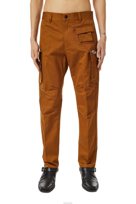 Diesel p-cor-cl hombres 4P44F410 vestir marrón claro