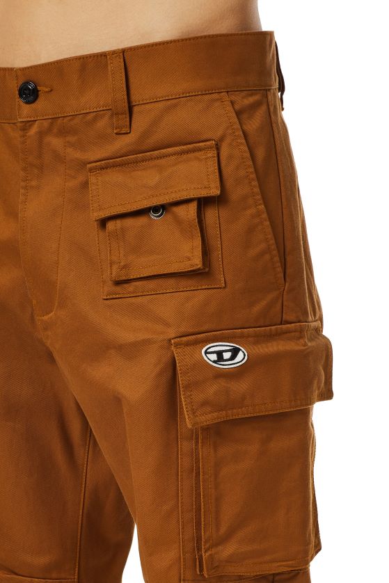 Diesel p-cor-cl hombres 4P44F410 vestir marrón claro