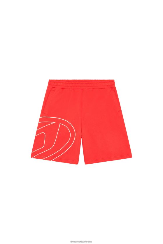 Diesel p-cuervo-megoval hombres 4P44F339 vestir rojo