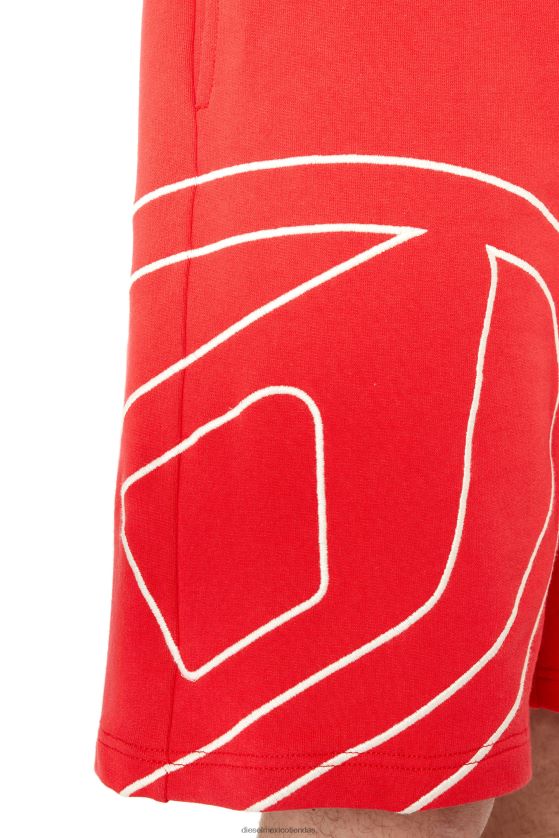 Diesel p-cuervo-megoval hombres 4P44F339 vestir rojo