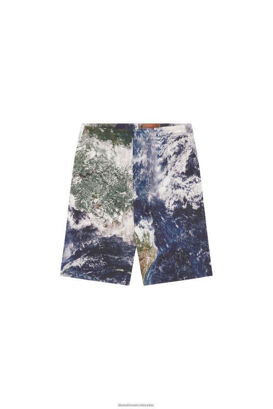 Diesel p-ferg-cmf hombres 4P44F358 vestir blanco negro