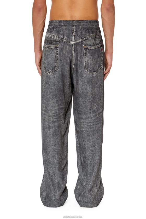 Diesel p-fergy-a hombres 4P44F381 vestir gris oscuro