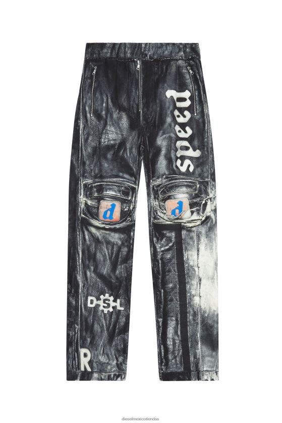 Diesel p-fergy-b hombres 4P44F409 vestir negro