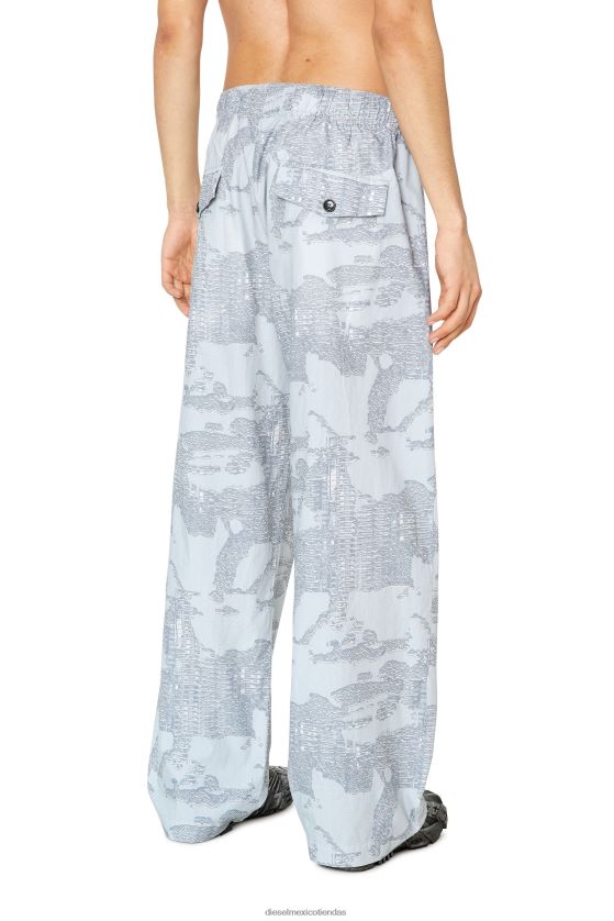 Diesel p-fergy-e hombres 4P44F406 vestir gris azulado