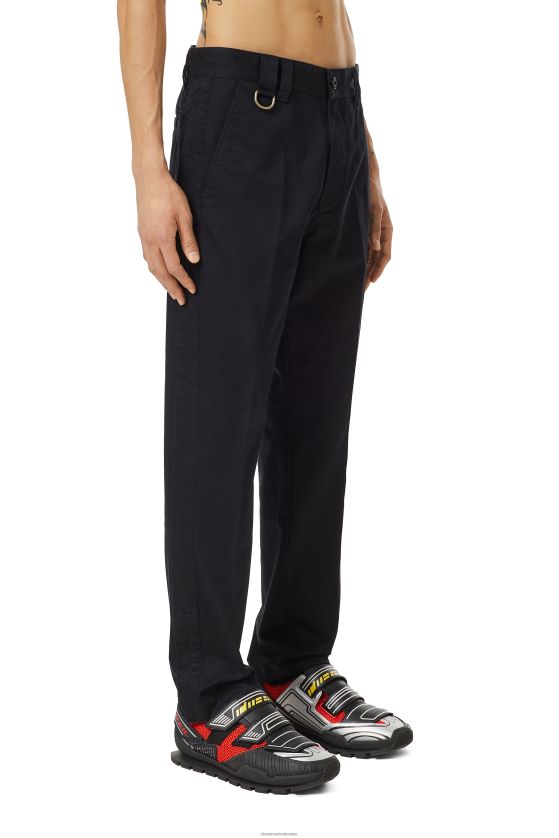 Diesel p-francis-cl hombres 4P44F418 vestir negro