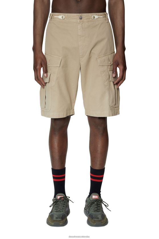 Diesel p-joffe-sho hombres 4P44F407 vestir beige