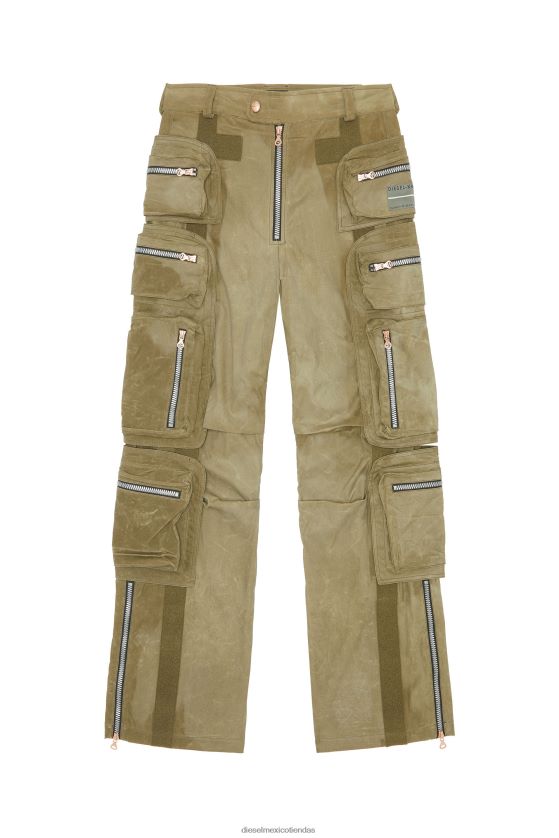 Diesel p-kon hombres 4P44F412 vestir verde militar
